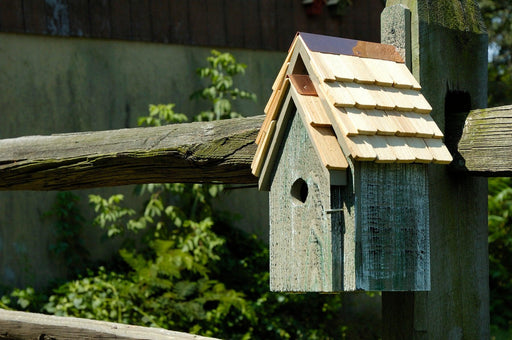 Bluebird Manor Bird House - Grey