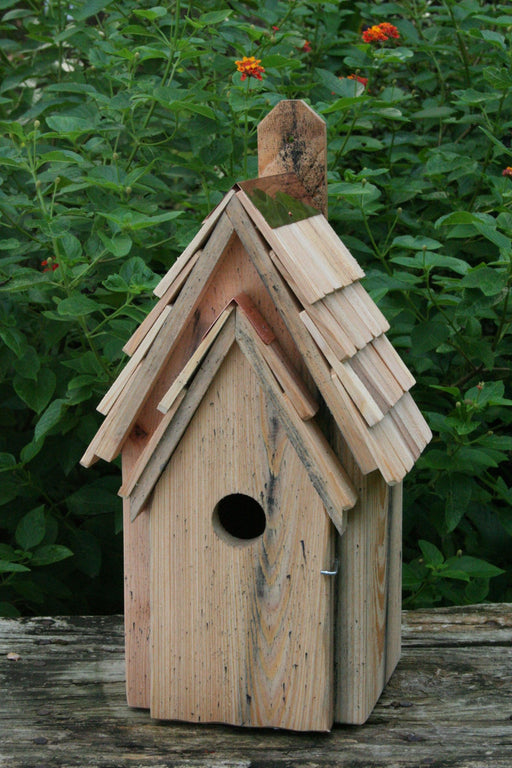 Bluebird Manor Bird House - Natural