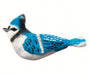 Blue Jay Woolie Ornament - The Bird Shed