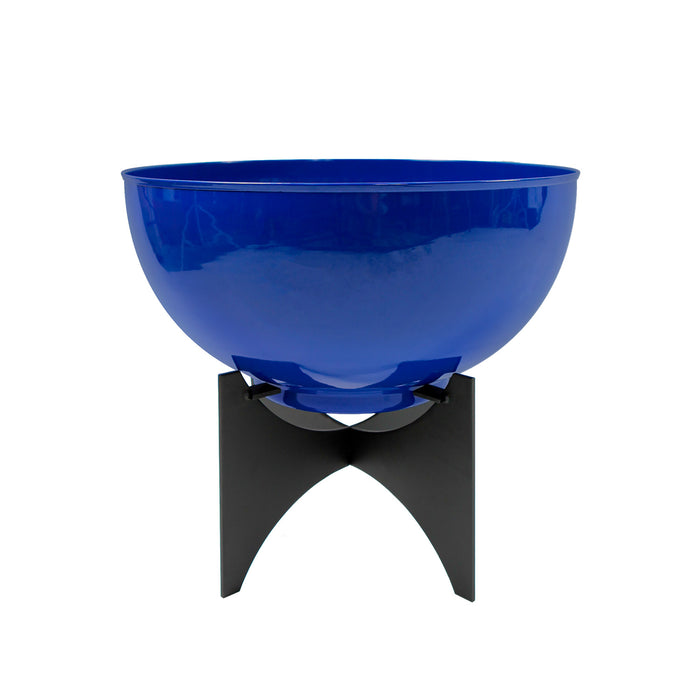 Achla Designs Norma II Planter with French Blue Bowl