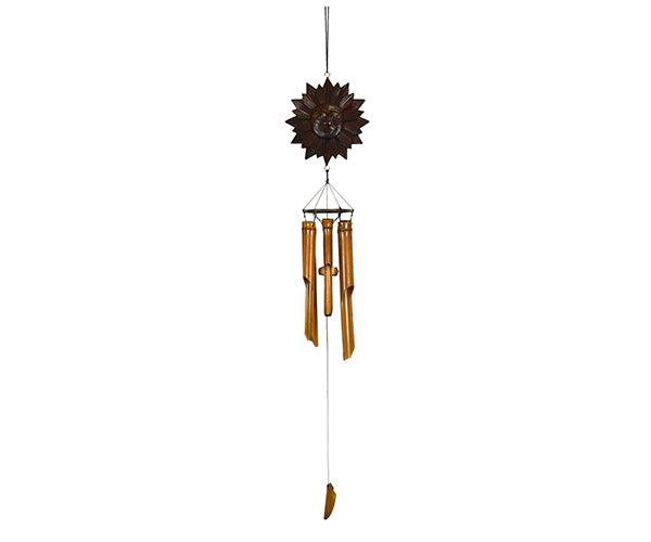 Antique Sun Bamboo Chime