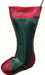 Jumbo Holiday Thistle Sack Green and Red/Gift Sack