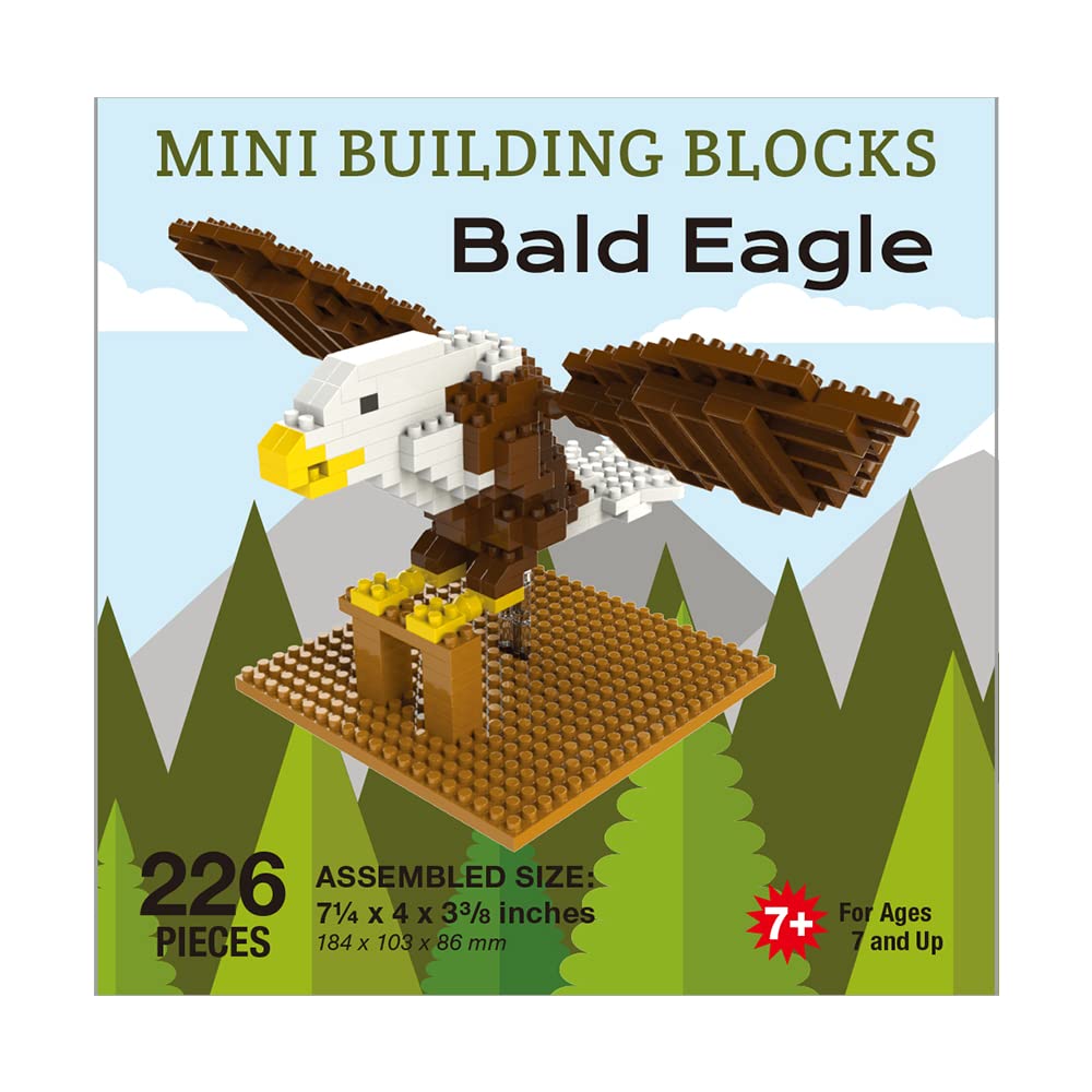 Impact Photographics Bald Eagle Mini Building Blocks Set — The Bird Shed
