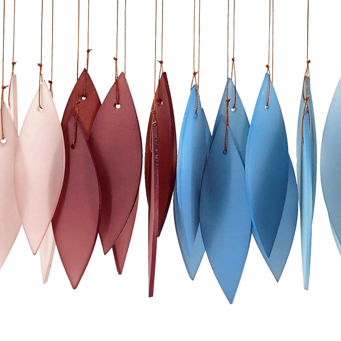 Gift Essentials Blue Handworks Line - New England Harbor Glass Chime