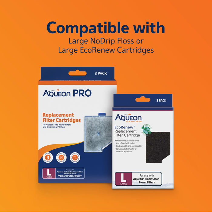 AQUEON QUIETFLOW 50 LED PRO POWER FILTER