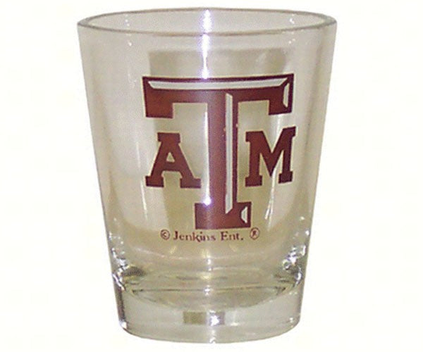 Shot Glass Logo - Texas A&M Aggies