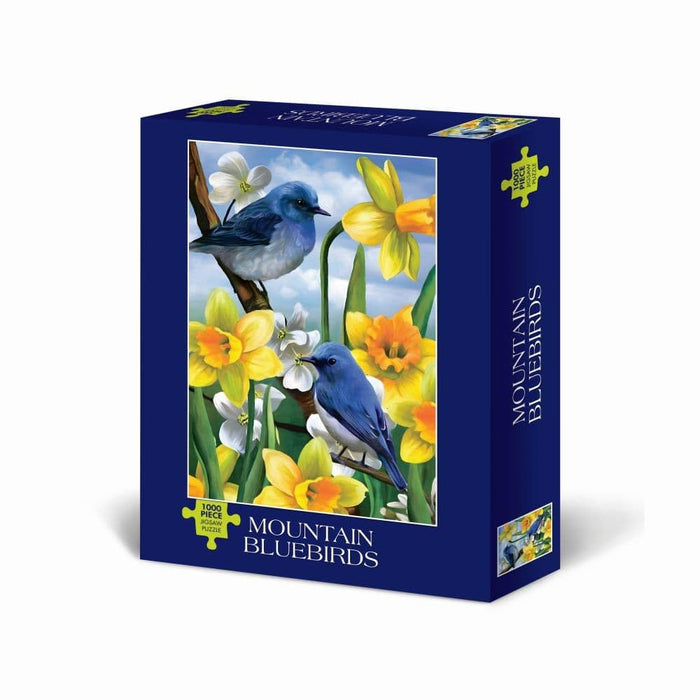 Willow Creek Press Montain Bluebirds Puzzle 1000 pcs