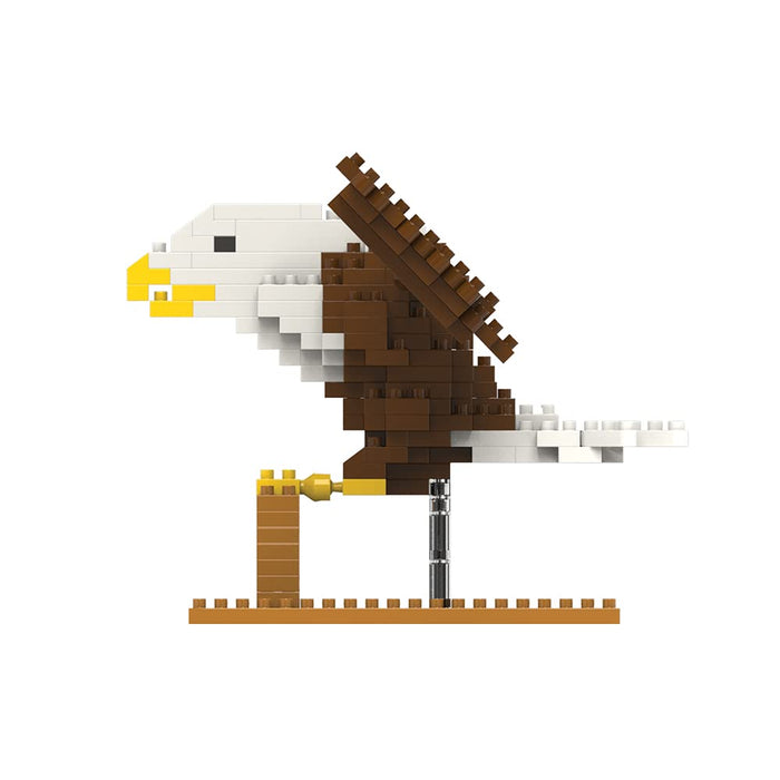 Impact Photographics Bald Eagle Mini Building Blocks Set
