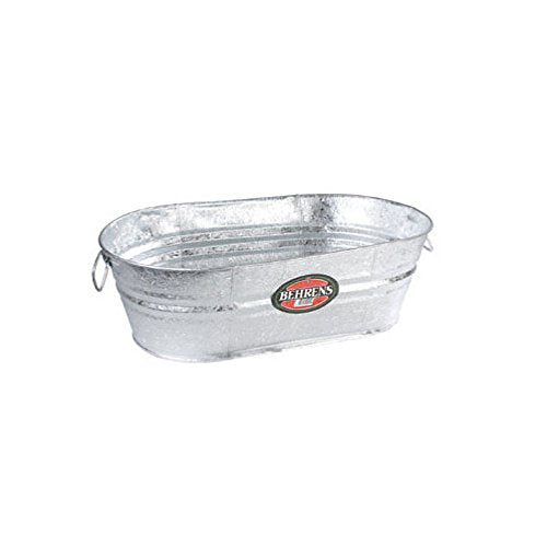 HOT DIPPED STEEL OVAL TUB