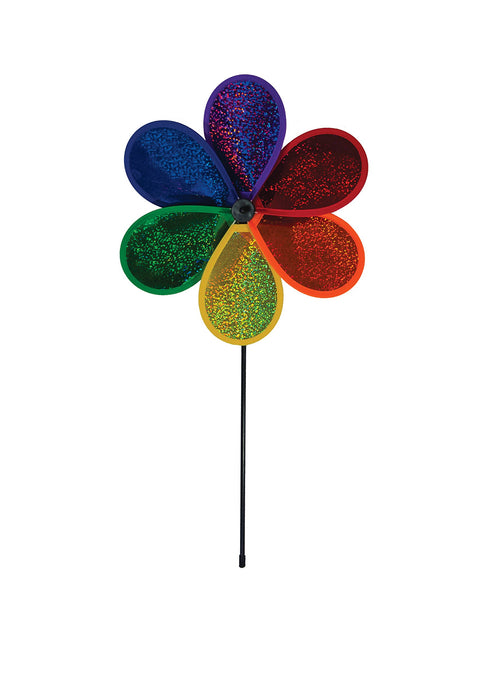 Rainbow Glitter Flower