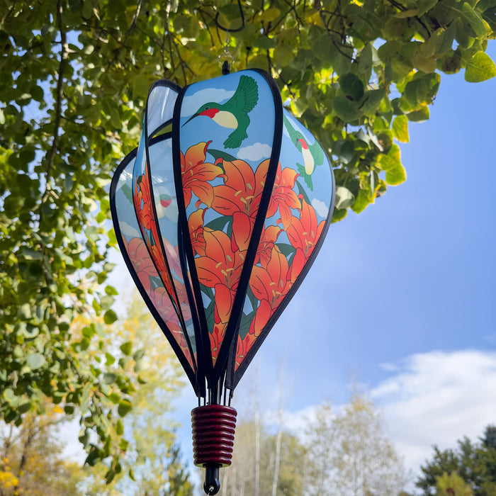 Hummingbird Lilies Hot Air Bal