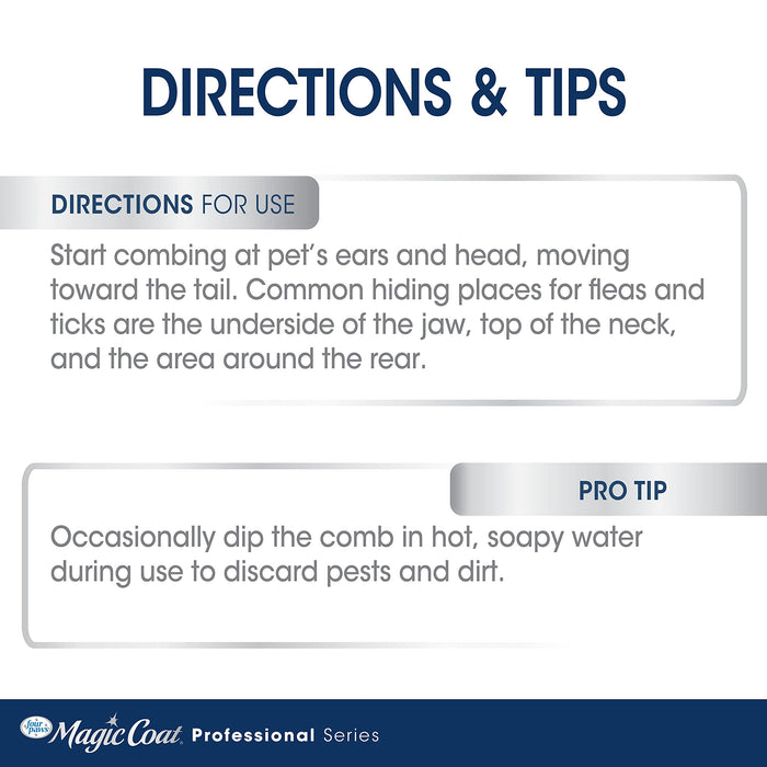 MAGIC COAT FLEA CATCHER COMB