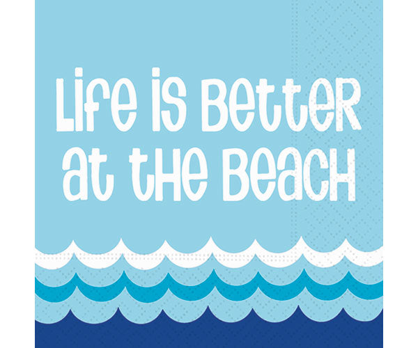 Life is Better Cocktail Napkins