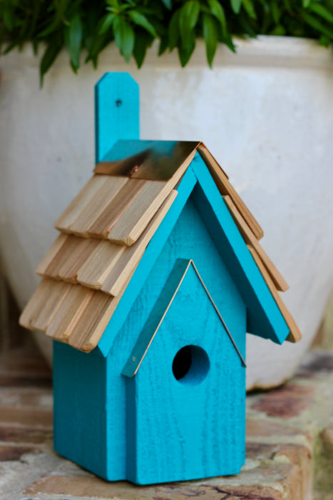Heartwood Classic Bird House - Teal