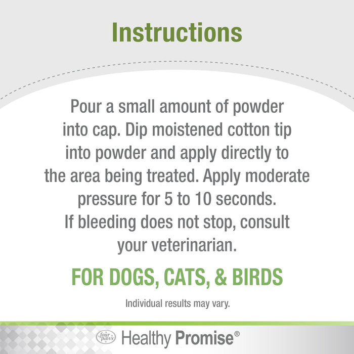 FOUR PAWS QUICK BLOOD STOPPER STYPTIC POWDER