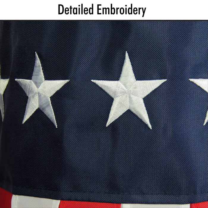 60 U.S. Embroidery Flagsock