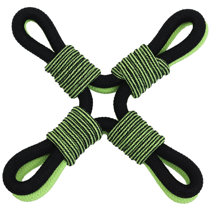 JOLLY PETS KNOT N CHEW TIK TAK TUGZZ X