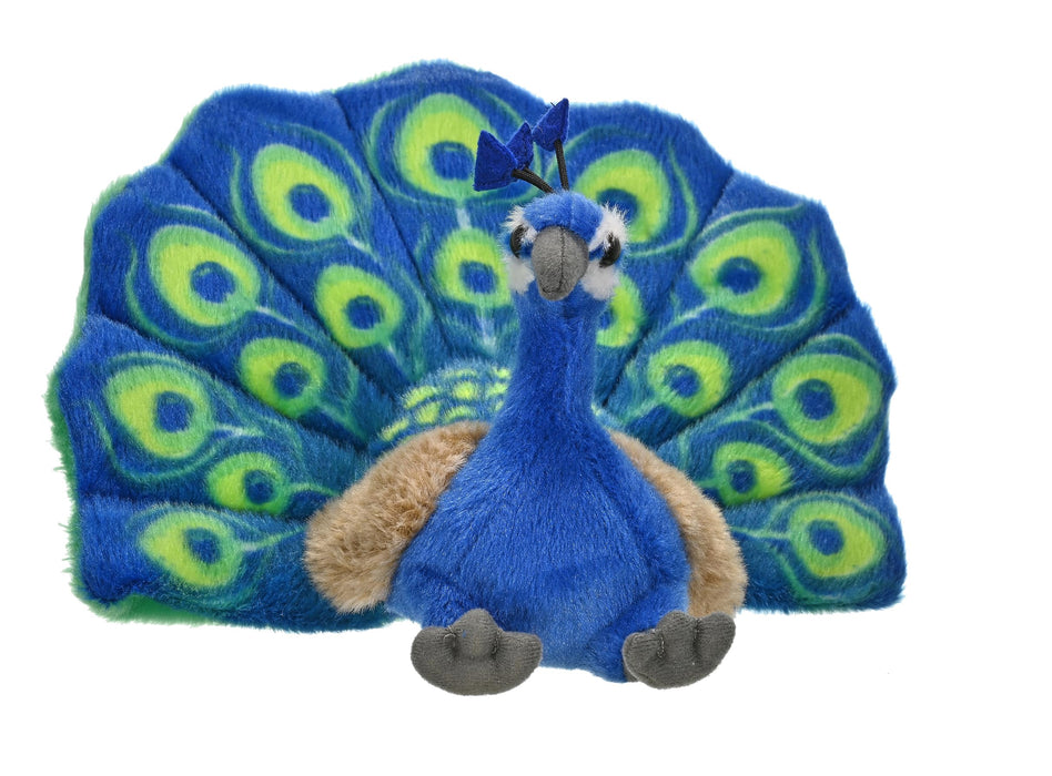 Plush Peacock 8 inch
