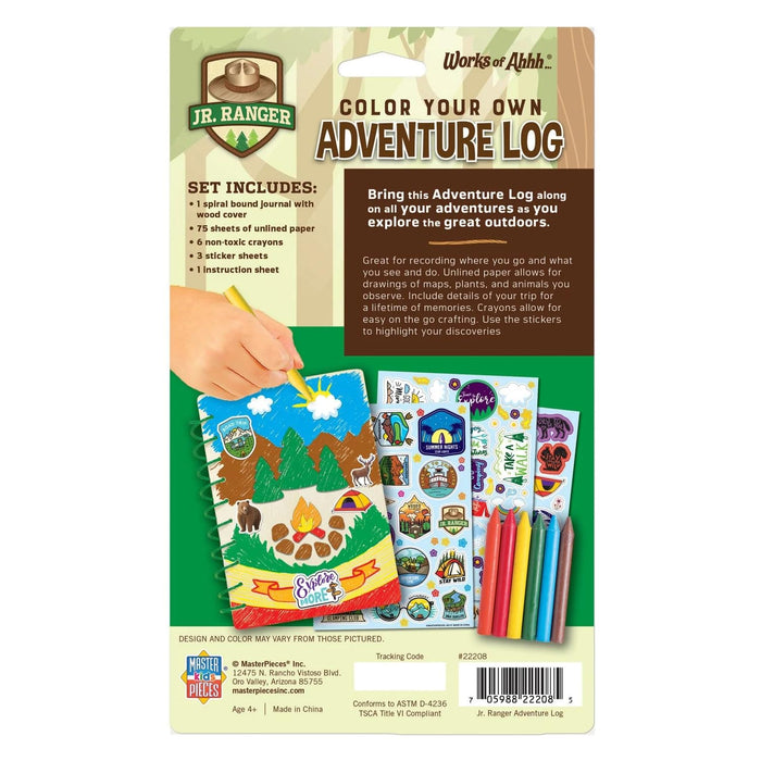 MasterPieces Puzzles Jr. Ranger Adventure Log Craft Set