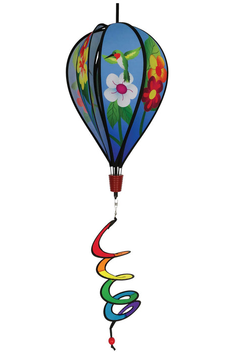 Hummingbird Flowers Hot Air Ba