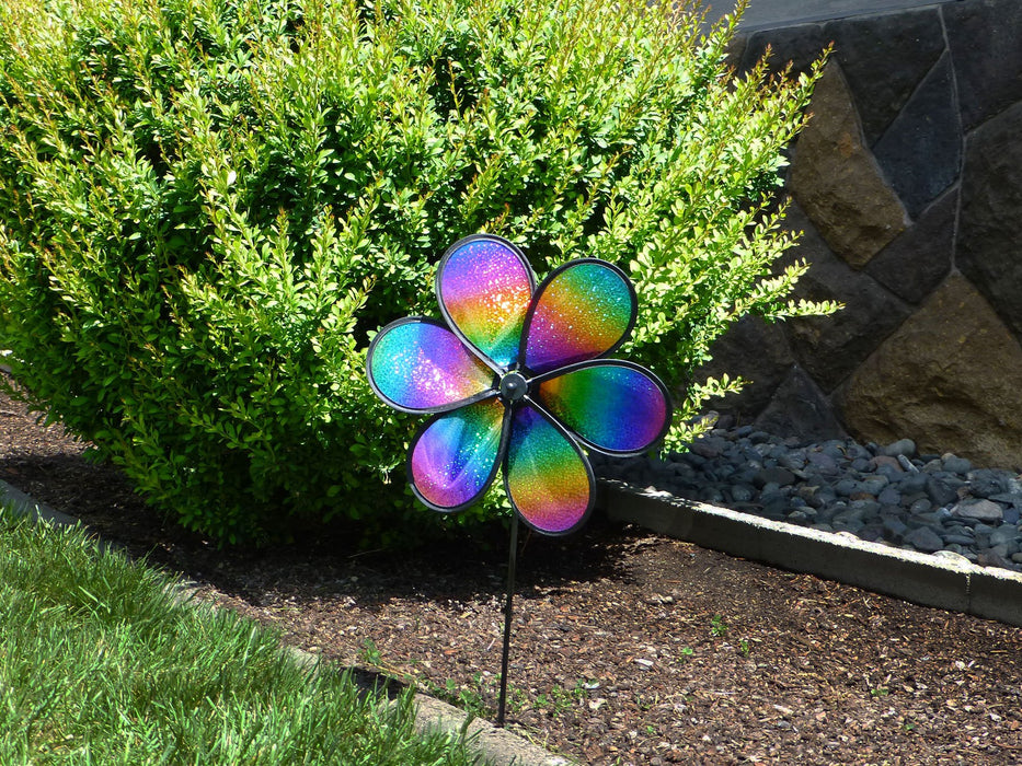 Rainbow Whirl Flower