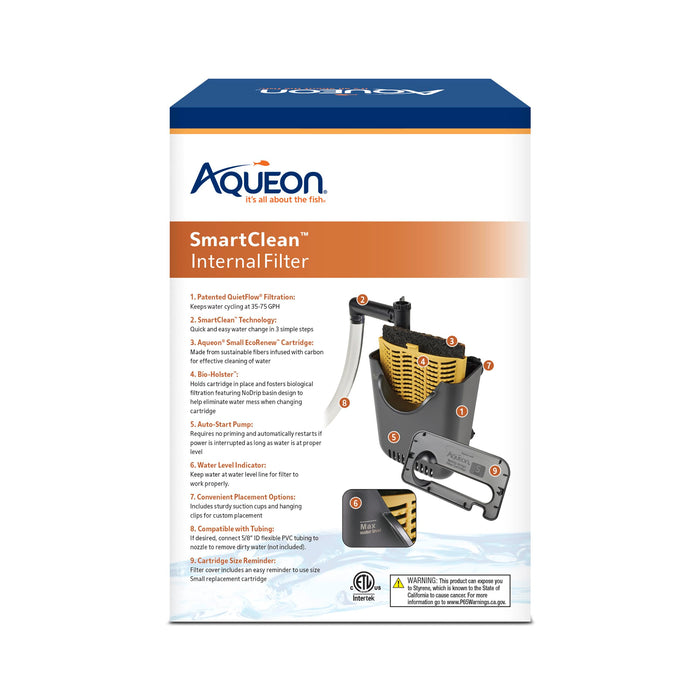 AQUEON QUIET FLOW INTERNAL POWER FILTER