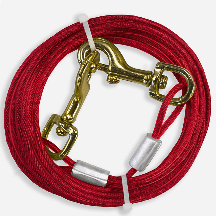 FOUR PAWS WALK-ABOUT TIE-OUT CABLE MEDIUM WEIGHT