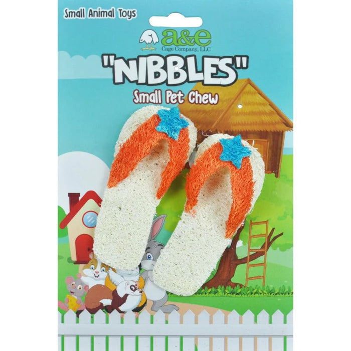 NIBBLES LOOFAH SLICES CHEWS