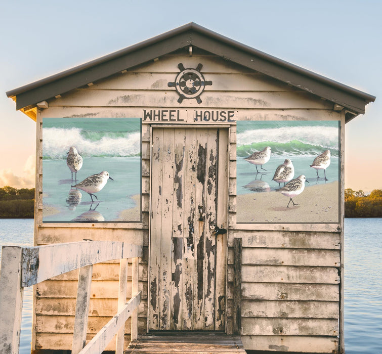 HAPPY COUPLE by West of the Wind | Waterproof Outdoor Wall Art