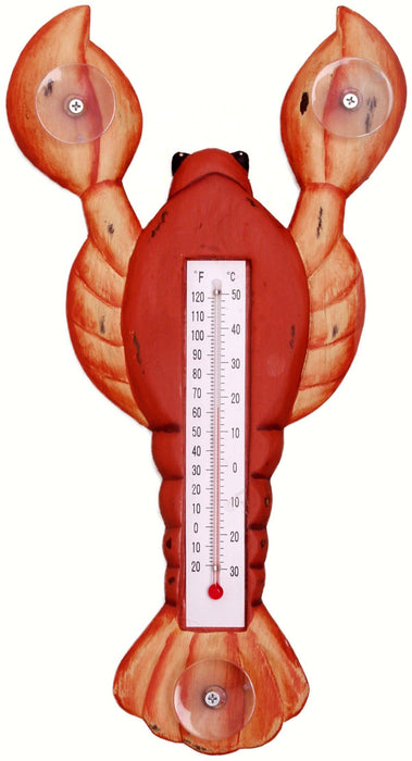 Bobbo from Songbird Essentials Red Lobster Small Window Thermometer
