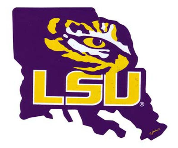 Car Magnet - LSU Tigers