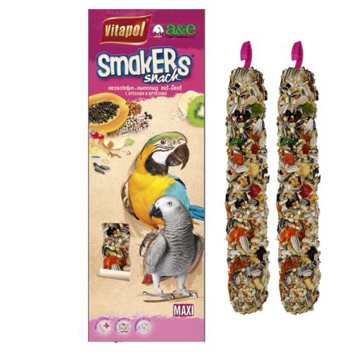 SMAKERS TREAT STICK PARROT MAXI