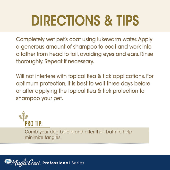 MAGIC COAT PRO SERIES HYPO ALLERGENIC SHAMPOO