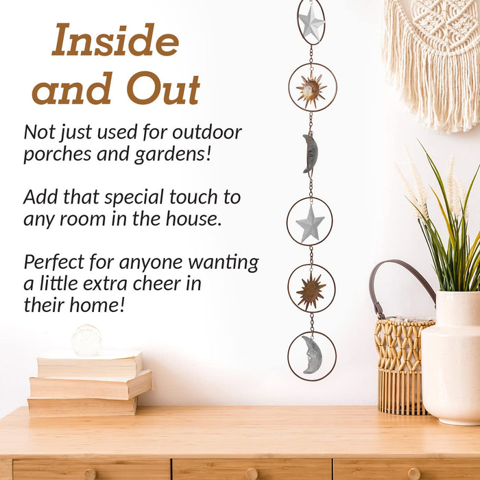 Sun-Moon-Stars Hanging Ornament