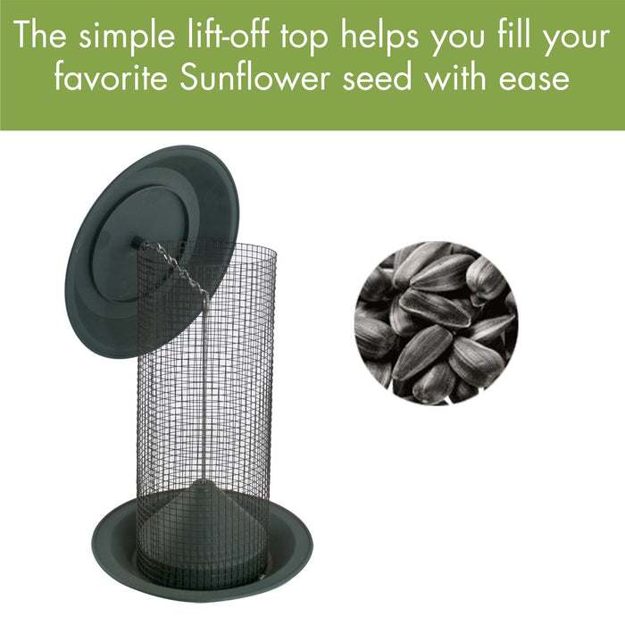 AUDUBON MAGNUM PLASTIC SUNFLOWER SCREEN FEEDER