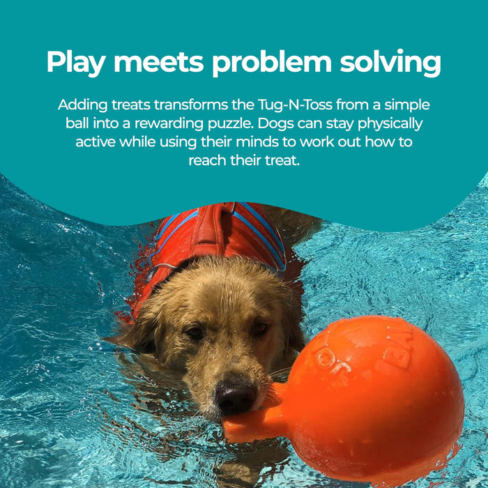 JOLLY PETS TUG-N-TOSS BALL
