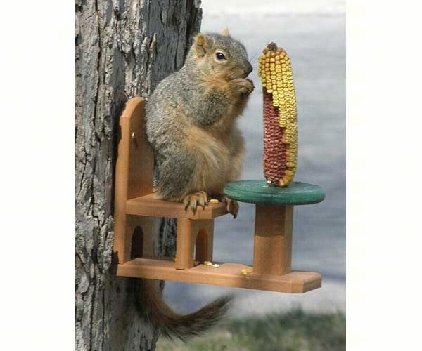 "GOING GREEN" BIRDING PRODUCTS: Recycled Poly Squirrel Table & Chair