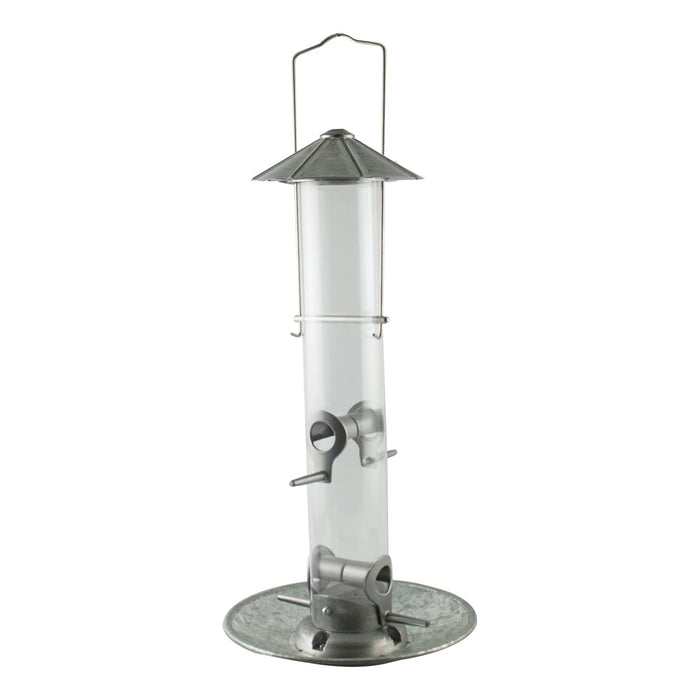 AUDUBON RUSTIC FARMHOUSE SILO TUBE SEED FEEDER