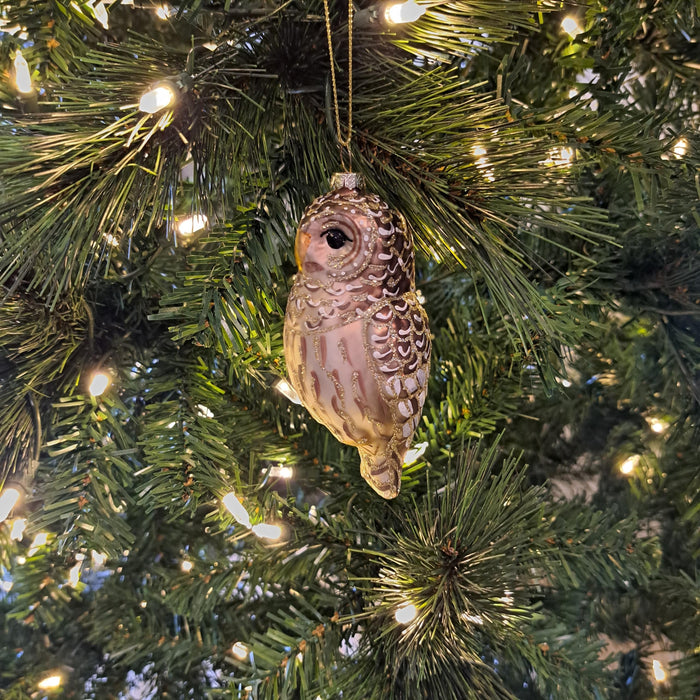 Cobane Studio  Barred Owl Ornament