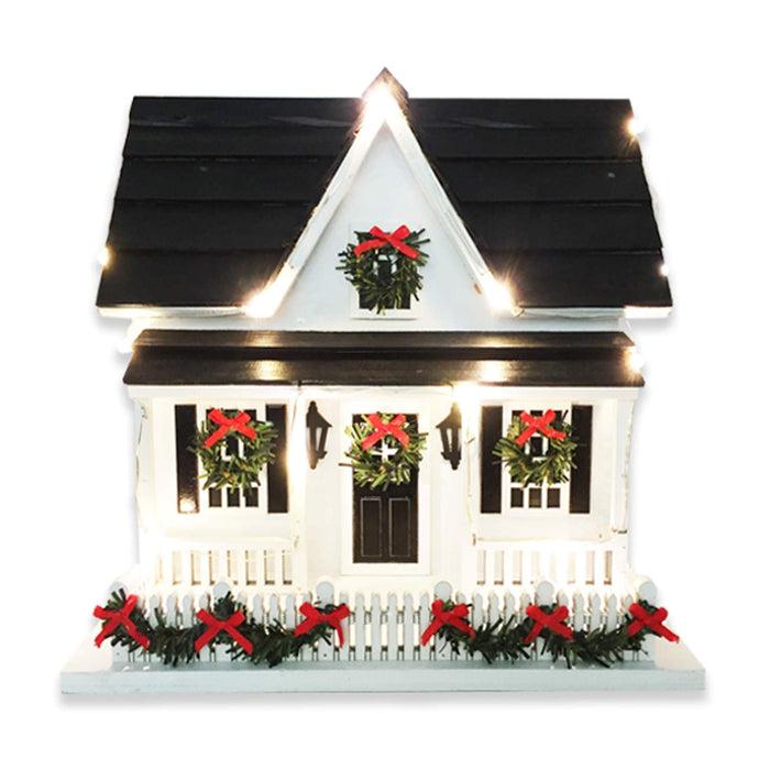 Home Bazaar Holiday House w/LED Lights