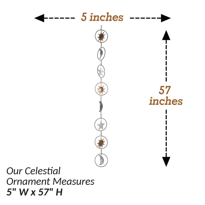 Sun-Moon-Stars Hanging Ornament