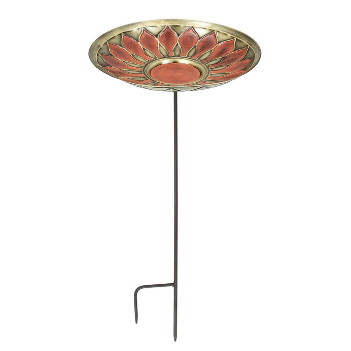 Achla Designs African Daisy Birdbath- Stake