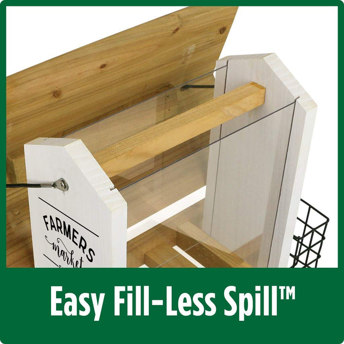 FARMHOUSE HOPPER FEEDER