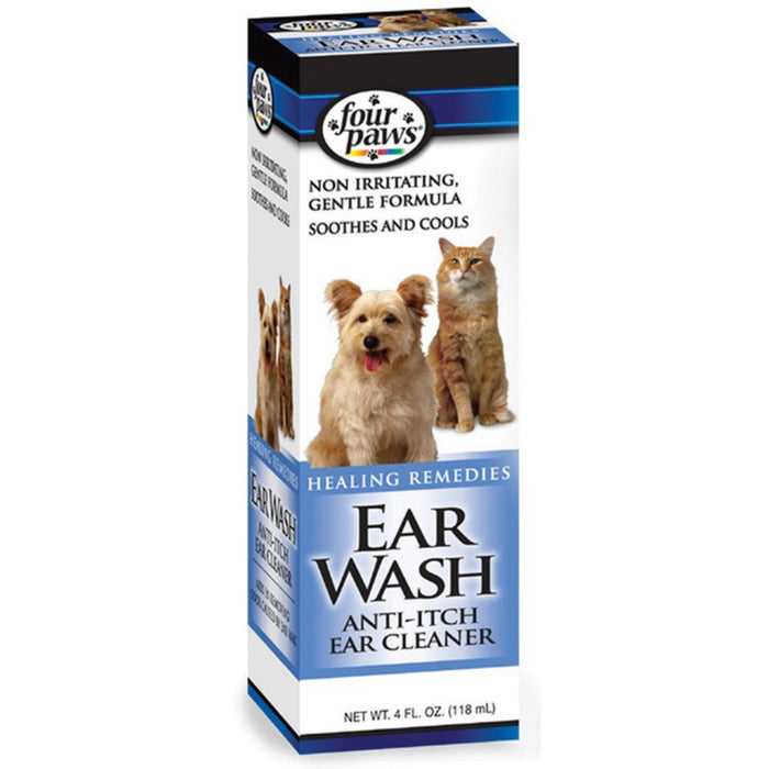 FOUR PAWS EAR WASH ANTI-ITCH EAR CLEANER
