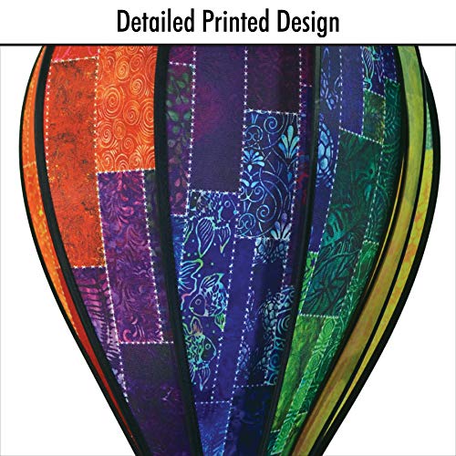 In the Breeze 10 Panel Hot Air Balloon Garden Spinner