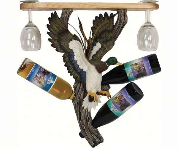 Mallard Wine Shelf Holder