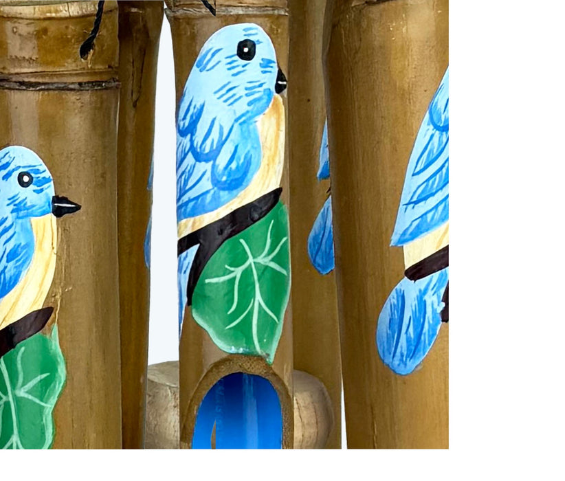 Bobbo from Songbird Essentials Bluebird Small Simple Bamboo Chime