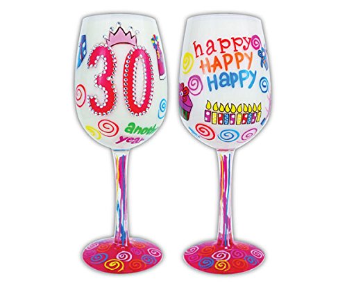 Wine Glass, 30 Another Year Older