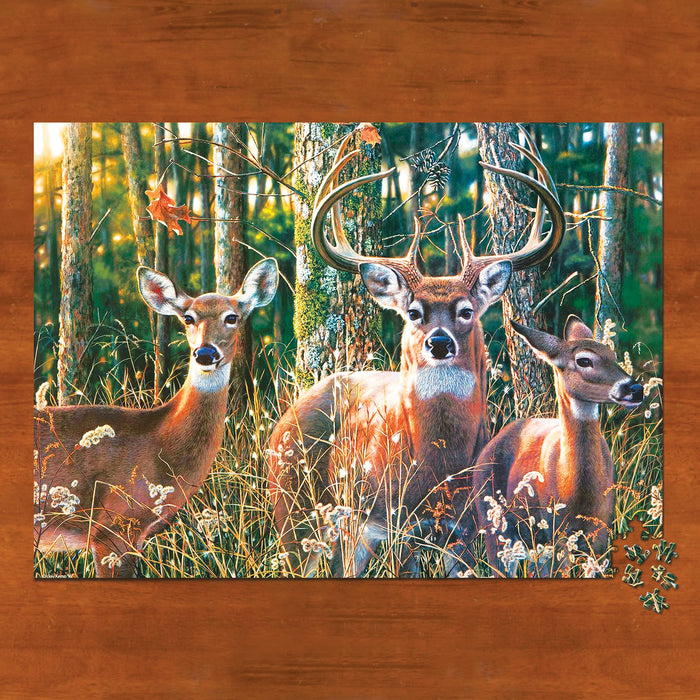 Willow Creek Press Woodlands Shadow 1000 Piece Puzzle