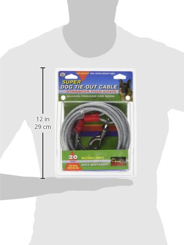 FOUR PAWS WALK-ABOUT TIE-OUT CABLE SUPER WEIGHT